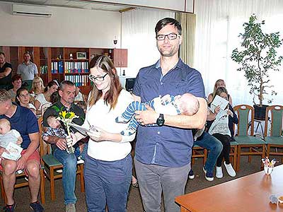 Vítání občánků 18.7.2016, foto: Jan Švec