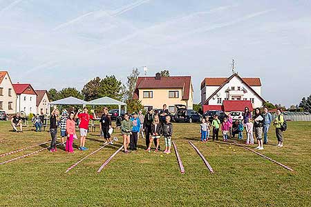 Podzimní Dětský Třebonín Petangue Open, obecní hřiště Dolní Třebonín 1.10.2016, foto: Lubor Mrázek