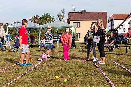 Podzimní Dětský Třebonín Petangue Open, obecní hřiště Dolní Třebonín 1.10.2016, foto: Lubor Mrázek