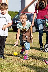 Podzimní Dětský Třebonín Petangue Open, obecní hřiště Dolní Třebonín 1.10.2016, foto: Lubor Mrázek