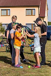 Podzimní Dětský Třebonín Petangue Open, obecní hřiště Dolní Třebonín 1.10.2016, foto: Lubor Mrázek