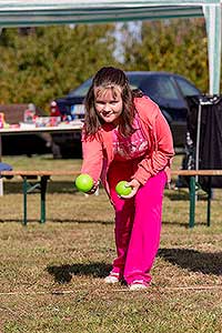 Podzimní Dětský Třebonín Petangue Open, obecní hřiště Dolní Třebonín 1.10.2016, foto: Lubor Mrázek