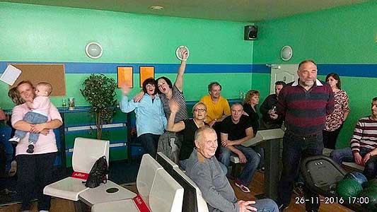 Podzimní Třebonín Bowling Open 26.11.2016, foto: Radek Kolář