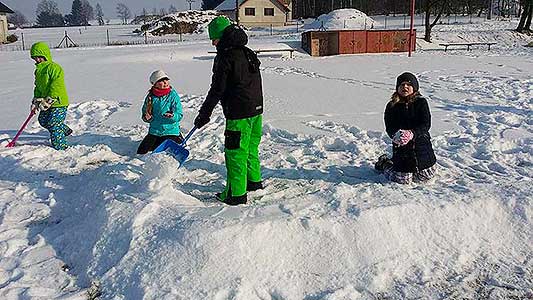 Sněhulákování 21.1.2017