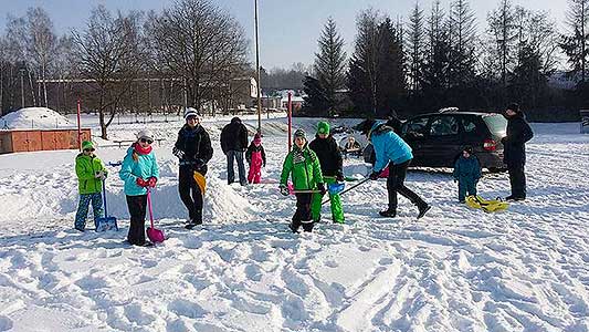 Sněhulákování 21.1.2017