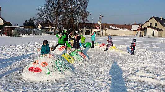 Sněhulákování 21.1.2017