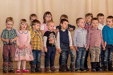 Setkání důchodců obce Dolní Třebonín 2.3.2017, foto: Lubor Mrázek