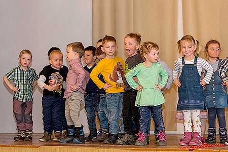Setkání důchodců obce Dolní Třebonín 2.3.2017, foto: Lubor Mrázek