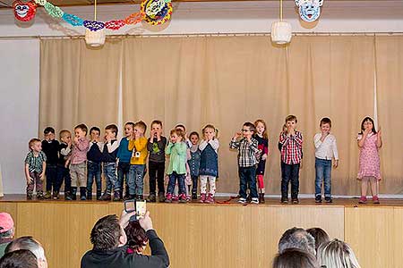 Setkání důchodců obce Dolní Třebonín 2.3.2017, foto: Lubor Mrázek