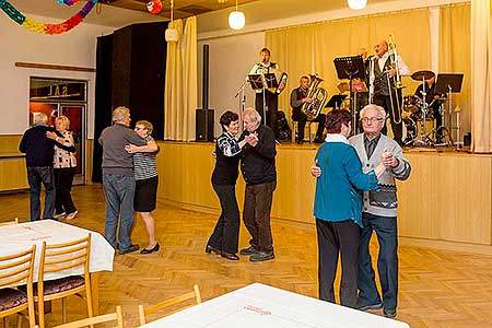 Setkání důchodců obce Dolní Třebonín 2.3.2017, foto: Lubor Mrázek