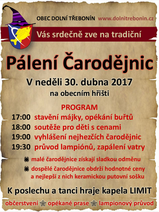 Pálení čarodějnic 30.4.2017