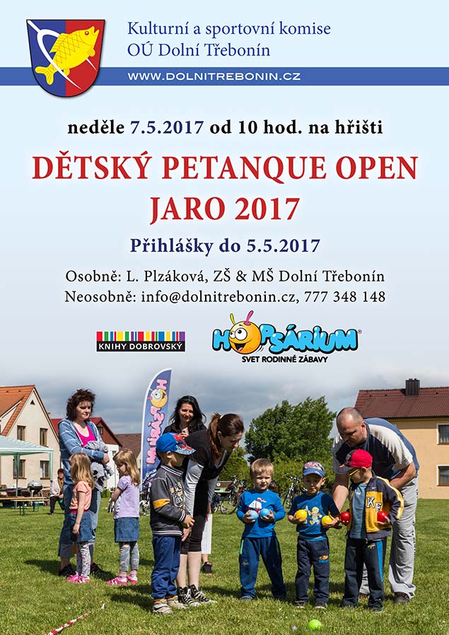 Jarní Dětský Třebonín Petangue Open 7.5.2017