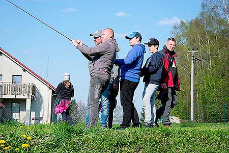 Pálení čarodějnic, Dolní Třebonín 30.4.2016, foto: Jan Švec