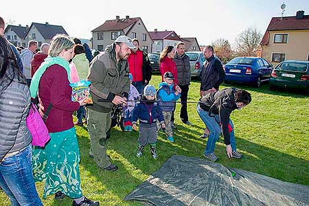 Pálení čarodějnic, Dolní Třebonín 30.4.2016, foto: Jan Švec