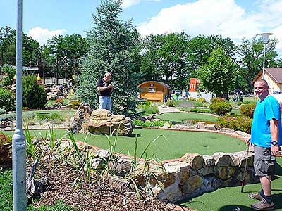 Adventure minigolf, Hluboká nad Vltavou 10.6.2017, foto: Jan Švec