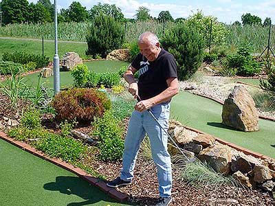 Adventure minigolf, Hluboká nad Vltavou 10.6.2017, foto: Jan Švec