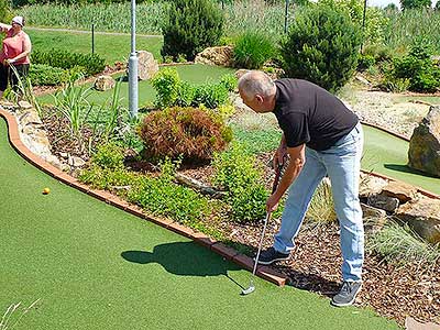 Adventure minigolf, Hluboká nad Vltavou 10.6.2017, foto: Jan Švec