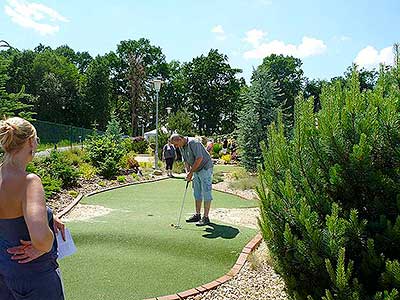 Adventure minigolf, Hluboká nad Vltavou 10.6.2017, foto: Jan Švec