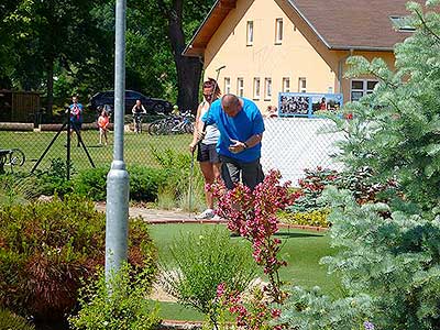 Adventure minigolf, Hluboká nad Vltavou 10.6.2017, foto: Jan Švec