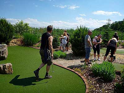 Adventure minigolf, Hluboká nad Vltavou 10.6.2017, foto: Jan Švec