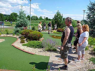 Adventure minigolf, Hluboká nad Vltavou 10.6.2017, foto: Jan Švec