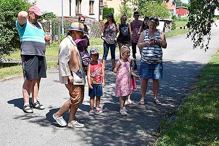 Rozloučení se školou v Dolním Třeboníně, Putování se zvířátky 24.6.2017, foto: Jan Švec