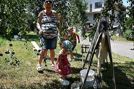 Rozloučení se školou v Dolním Třeboníně, Putování se zvířátky 24.6.2017, foto: Jan Švec