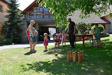 Rozloučení se školou v Dolním Třeboníně, Putování se zvířátky 24.6.2017, foto: Jan Švec