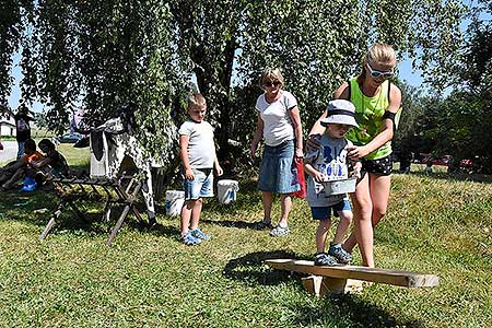 Rozloučení se školou v Dolním Třeboníně, Putování se zvířátky 24.6.2017, foto: Jan Švec