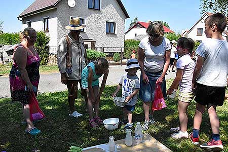 Rozloučení se školou v Dolním Třeboníně, Putování se zvířátky 24.6.2017, foto: Jan Švec