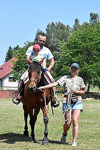 Rozloučení se školou v Dolním Třeboníně, Putování se zvířátky 24.6.2017, foto: Jan Švec