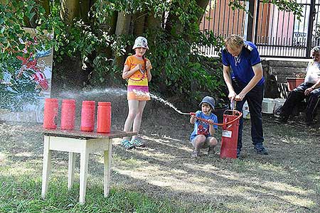 Rozloučení se školou v Dolním Třeboníně, Putování se zvířátky 24.6.2017, foto: Jan Švec