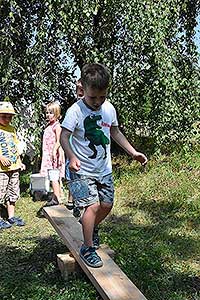 Rozloučení se školou v Dolním Třeboníně, Putování se zvířátky 24.6.2017, foto: Jan Švec