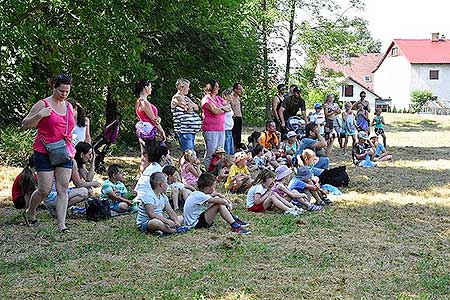 Rozloučení se školou v Dolním Třeboníně, Putování se zvířátky 24.6.2017, foto: Jan Švec