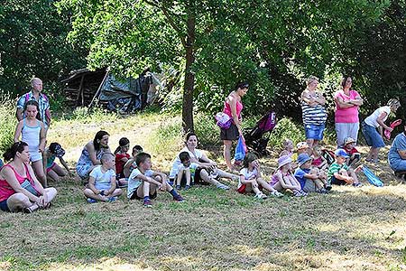 Rozloučení se školou v Dolním Třeboníně, Putování se zvířátky 24.6.2017, foto: Jan Švec