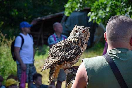 Rozloučení se školou v Dolním Třeboníně, Putování se zvířátky 24.6.2017, foto: Jan Švec