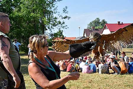 Rozloučení se školou v Dolním Třeboníně, Putování se zvířátky 24.6.2017, foto: Jan Švec