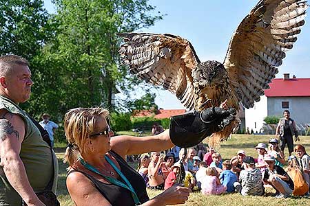 Rozloučení se školou v Dolním Třeboníně, Putování se zvířátky 24.6.2017, foto: Jan Švec