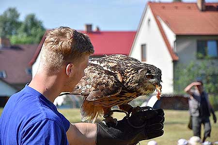 Rozloučení se školou v Dolním Třeboníně, Putování se zvířátky 24.6.2017, foto: Jan Švec