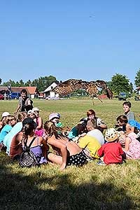 Rozloučení se školou v Dolním Třeboníně, Putování se zvířátky 24.6.2017, foto: Jan Švec