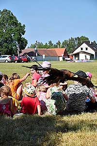 Rozloučení se školou v Dolním Třeboníně, Putování se zvířátky 24.6.2017, foto: Jan Švec