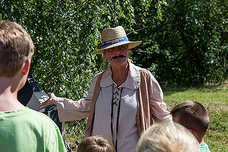 Rozloučení se školou v Dolním Třeboníně, Putování se zvířátky 24.6.2017, foto: Lubor Mrázek