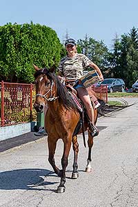 Rozloučení se školou v Dolním Třeboníně, Putování se zvířátky 24.6.2017, foto: Lubor Mrázek