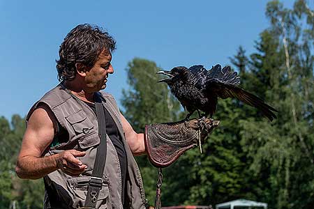 Rozloučení se školou v Dolním Třeboníně, Putování se zvířátky 24.6.2017, foto: Lubor Mrázek