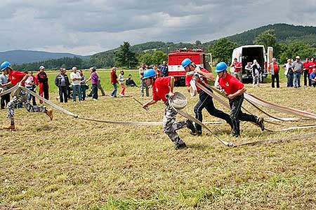 Hasičská soutěž 2009, foto: Václav Krametbauer