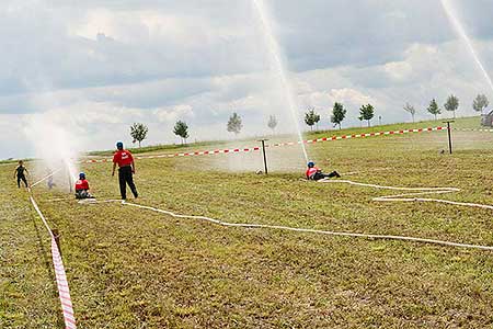 Hasičská soutěž 2009, foto: Václav Krametbauer