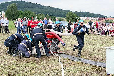 Hasičská soutěž 2009, foto: Václav Krametbauer