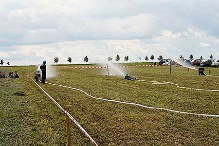 Hasičská soutěž 2009, foto: Václav Krametbauer