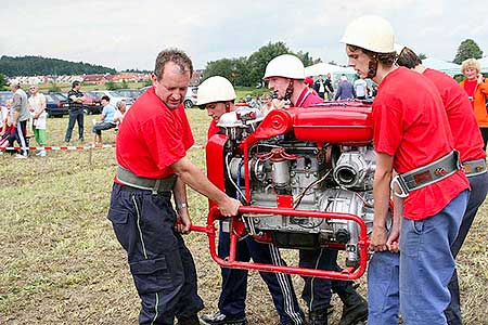 Hasičská soutěž 2009, foto: Václav Krametbauer