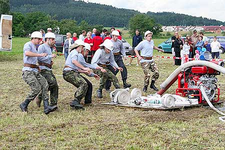 Hasičská soutěž 2009, foto: Václav Krametbauer